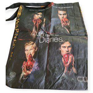 Vampire Diaries Comic Con 2012 Tote Bag Large Collectible Limited Edition Canvas